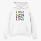 Толстовка худи оверсайз