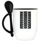 Кружка с ложкой