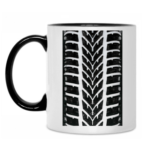 Кружка с принтом Шина