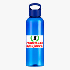 Прозрачная спортивная бутылка