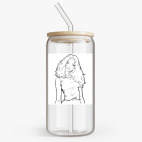 Банка с бамбуковой крышкой