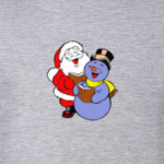 Дед мороз со снеговиком