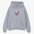 Толстовка худи оверсайз