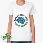 Женская футболка органик