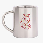 Кружка металлическая