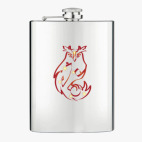 Фляжка стальная