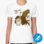 Женская спортивная футболка