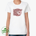 Женская футболка органик