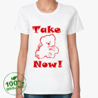 Женская футболка органик