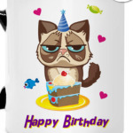 Угрюмый кот Тард - Grumpy Cat