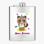 Фляжка стальная