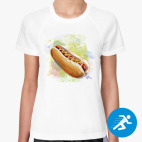 Женская спортивная футболка