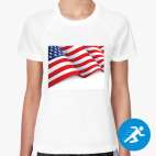 Женская спортивная футболка