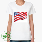 Женская футболка органик