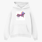 Толстовка худи оверсайз