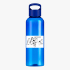 Прозрачная спортивная бутылка