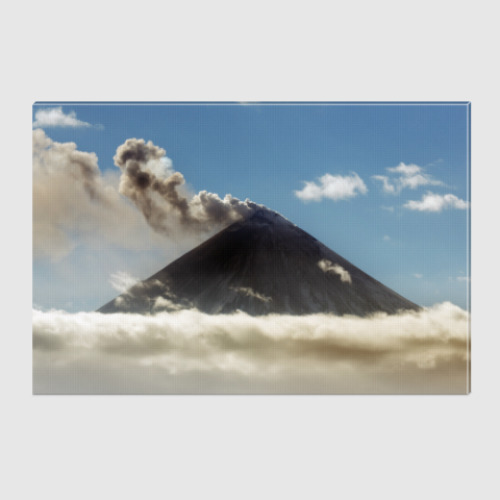 Холст Камчатка, Ключевской вулкан