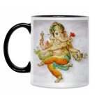 Кружка двухцветная