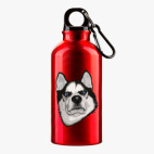 Металлическая бутылка 400 мл UV-DTF