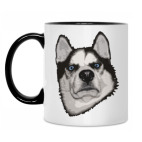 Кружка двухцветная