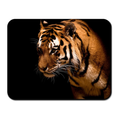 Коврик для мыши с принтом  тигр