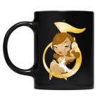 Кружка цветная UV-DTF