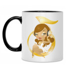 Кружка двухцветная