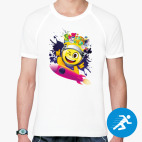 Мужская спортивная футболка