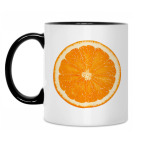 Кружка двухцветная