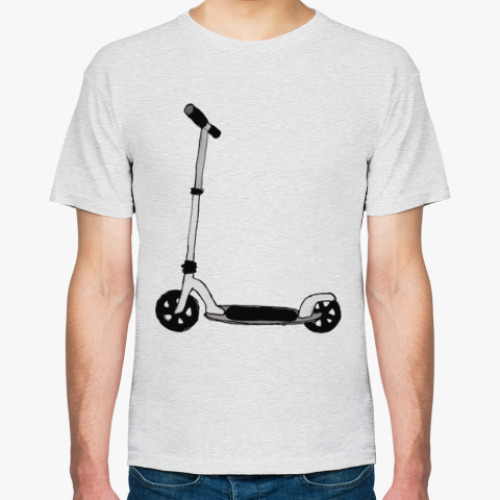 Футболка с принтом Самокат Kickscooter