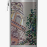 Яблони у колокольни Владимирского собора