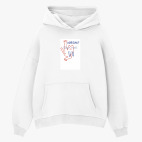 Толстовка худи оверсайз