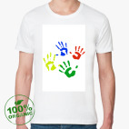 Мужская футболка органик