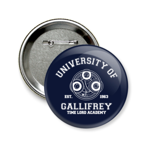 Значок 58мм University of Gallifrey