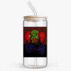 Банка с бамбуковой крышкой