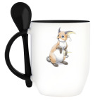 Кружка с ложкой