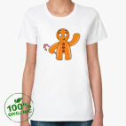 Женская футболка органик