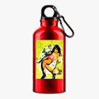 Металлическая бутылка 400 мл UV-DTF