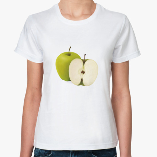 Классическая футболка  'яблочко'