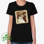 Женская футболка органик