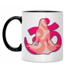 Кружка двухцветная