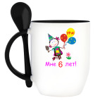 Кружка с ложкой