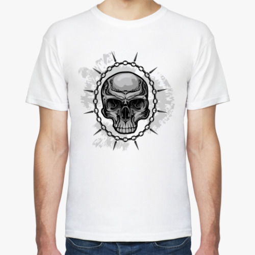 Футболка с принтом Череп