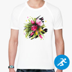 Мужская спортивная футболка