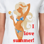 I love summer (Я люблю лето)