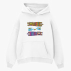 Толстовка худи оверсайз