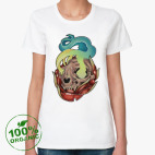 Женская футболка органик