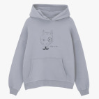 Толстовка худи оверсайз