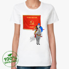 Женская футболка органик