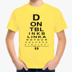 Детская футболка